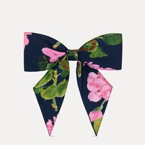 Oscar de la Renta x SimonSits Geranium Dog Bow